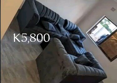 Set 2 sofas gray