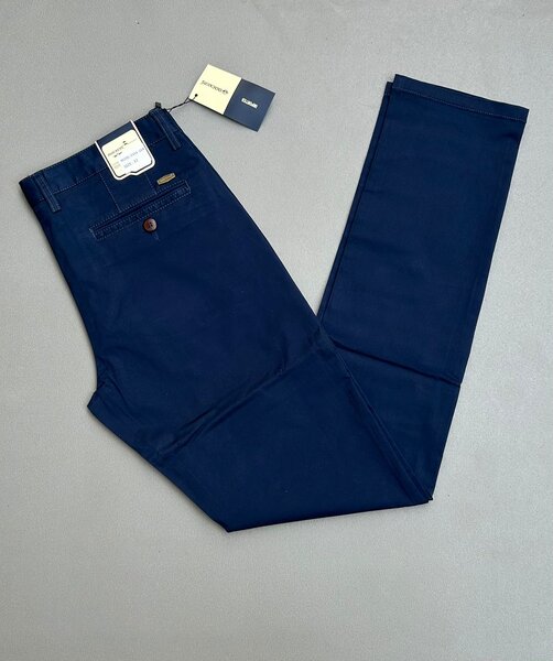Pantalon Slim Homme Bleu Marine