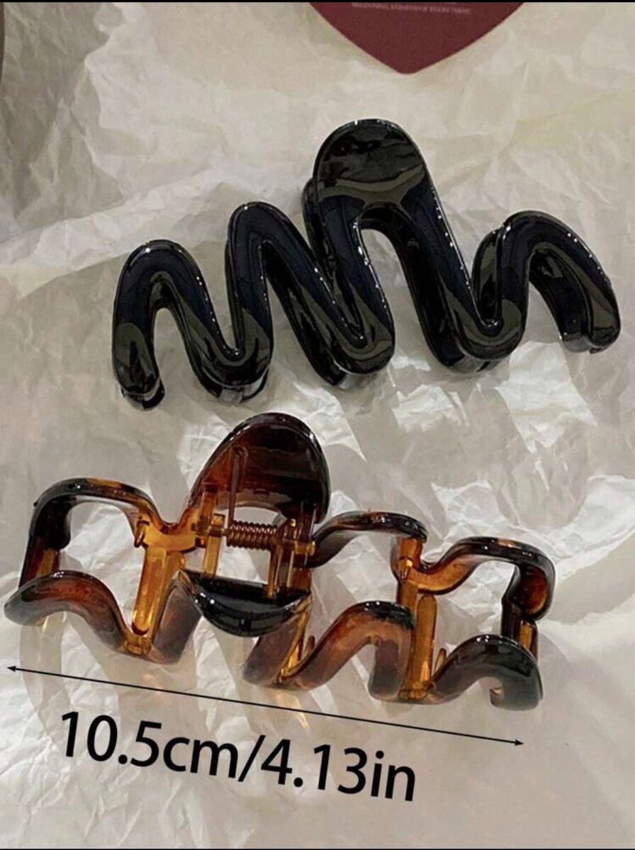 Pinces à cheveux ondulées élégantes