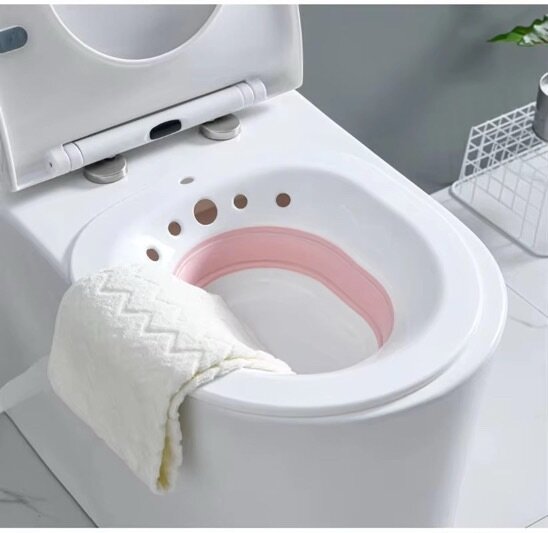 Bain de siège pliable confortable