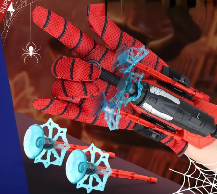 New Spiderman Web Shooter Glove Launcher Set Hero Wrist