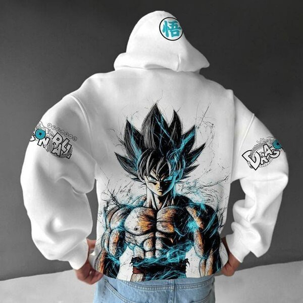 Sweat à capuche anime Goku