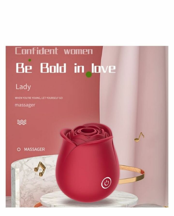 Vibromasseur personnel rose