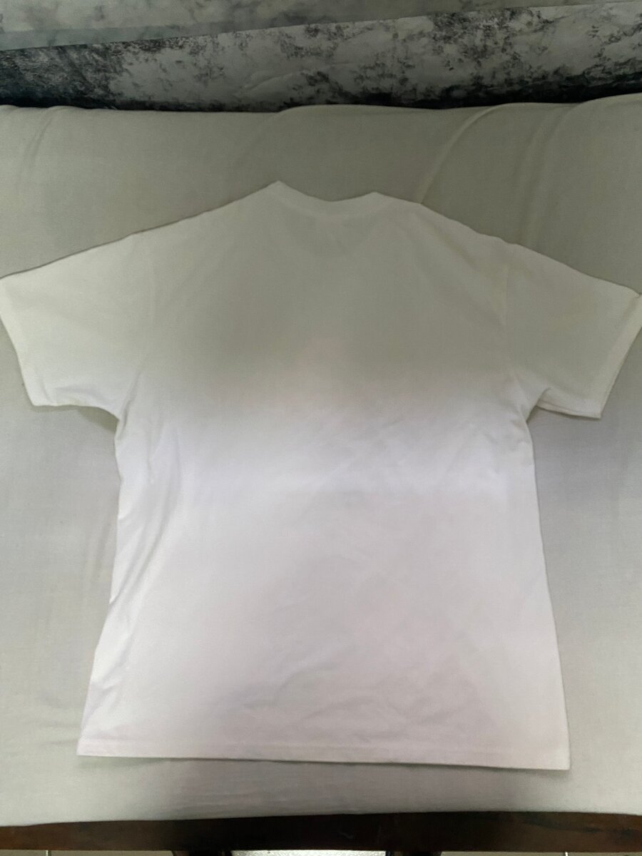 T-shirt blanc imprimé dragon