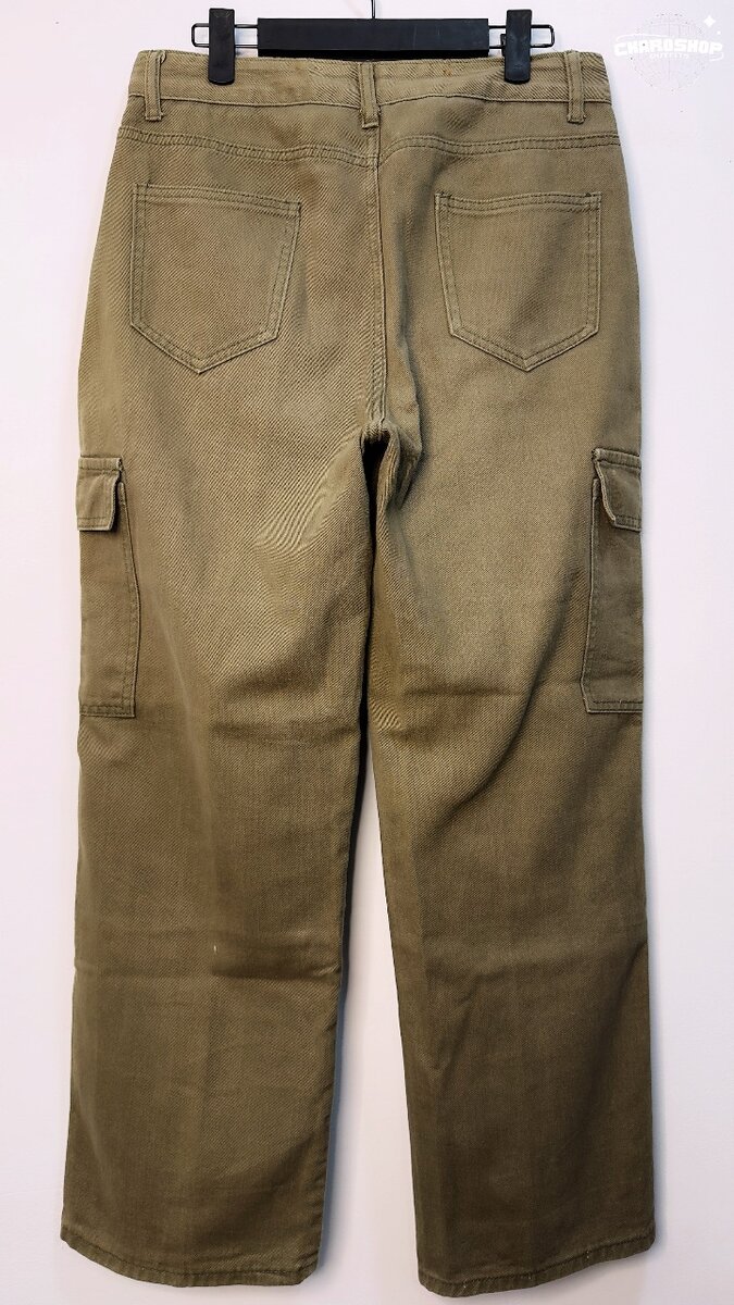 Pantalon cargo homme kaki