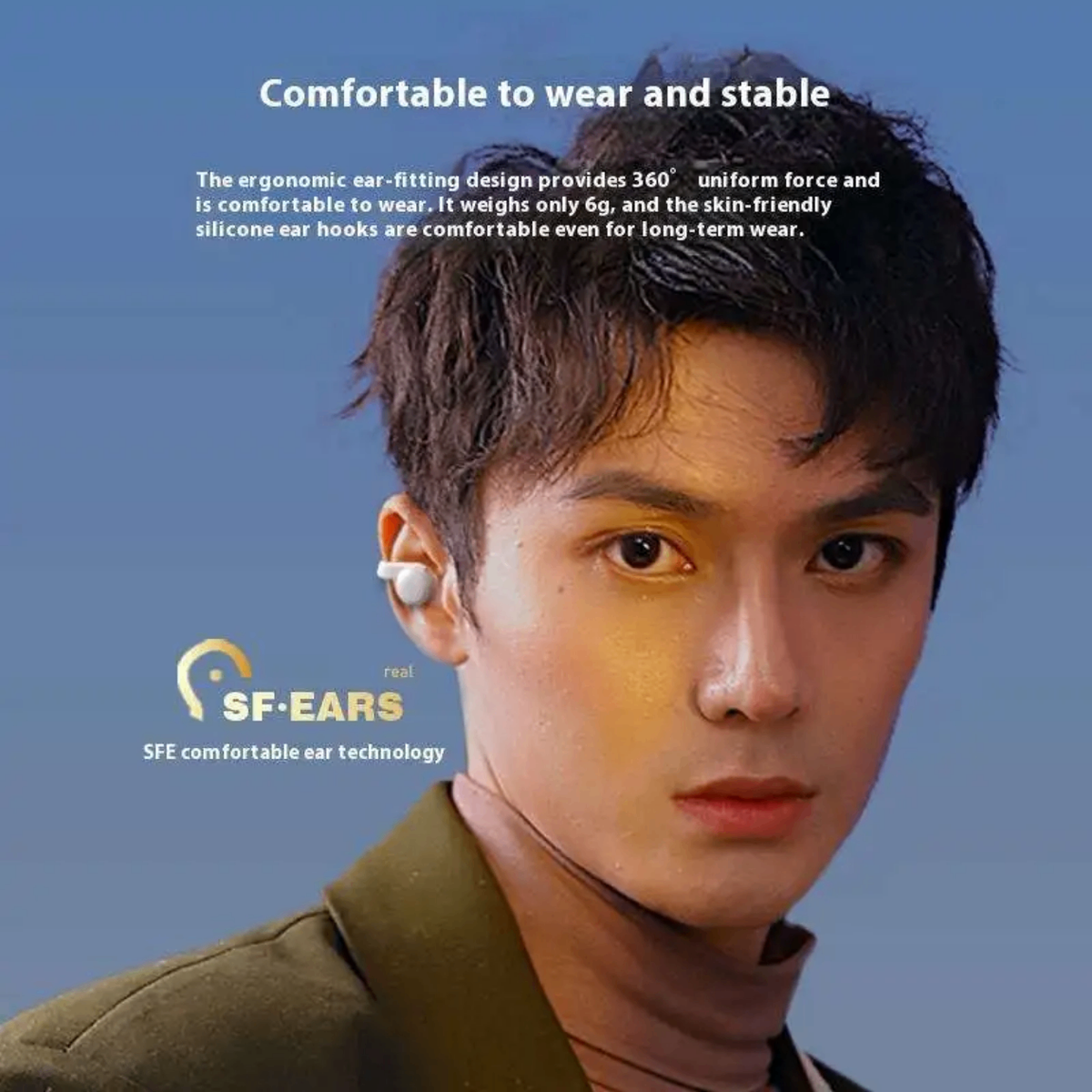 Écouteurs ergonomiques sans fil