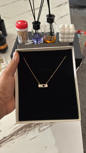 Collier Pendentif Teddy Or