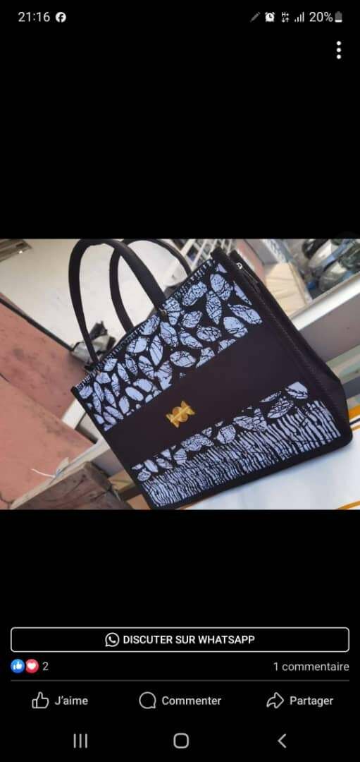 sac à main en pagne