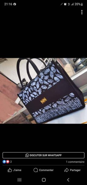 sac à main en pagne