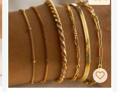 Bracelets en or élégants 6