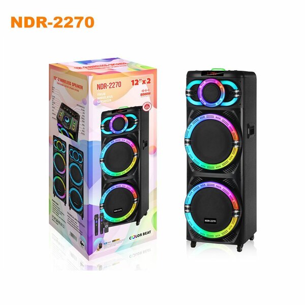 Enceinte Bluetooth LED NDR-2270