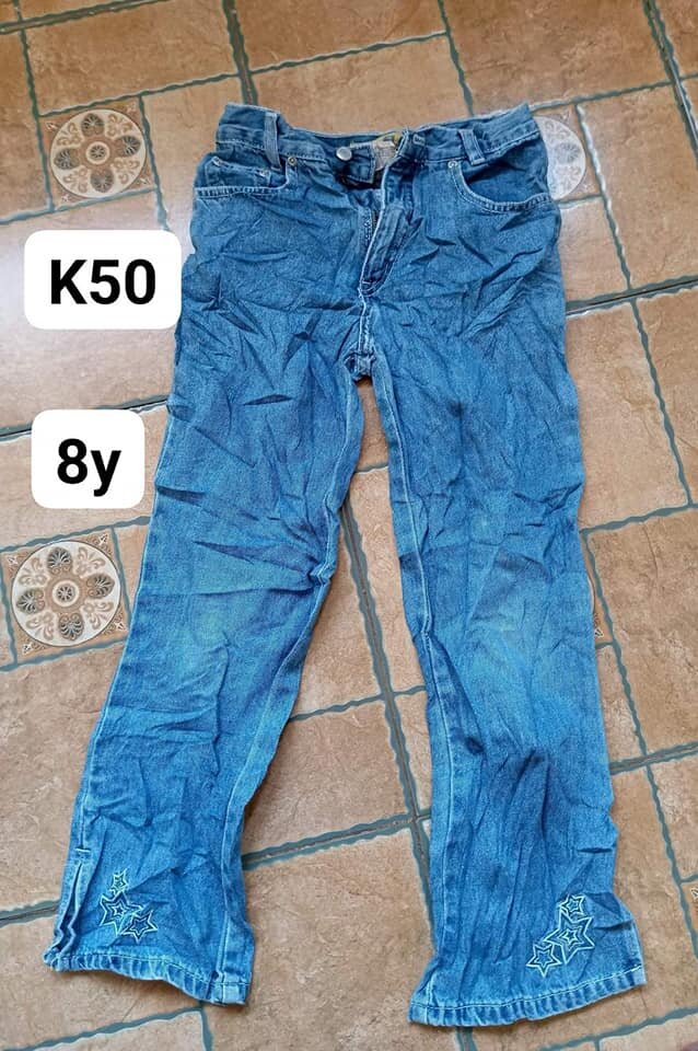 straight jeans with stars