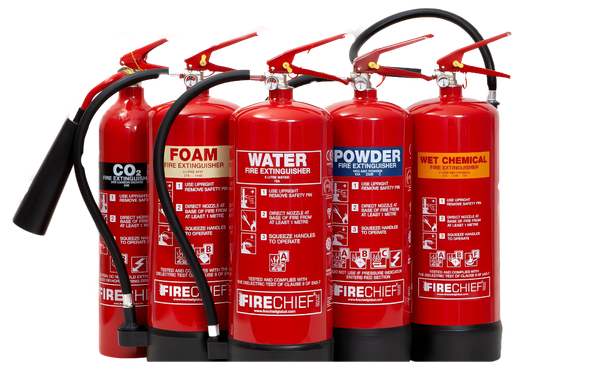Fire Extinguishers (all kinds)