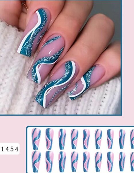 Ongles Press-On Art Fantaisie