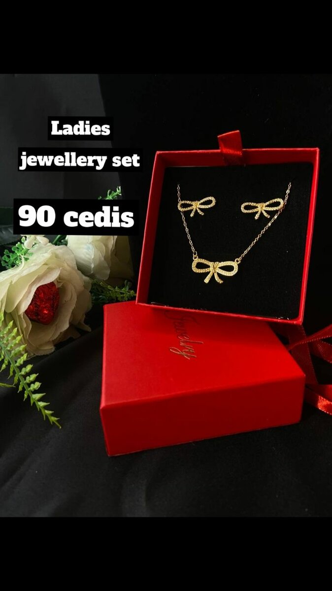 Necklaces and earrings