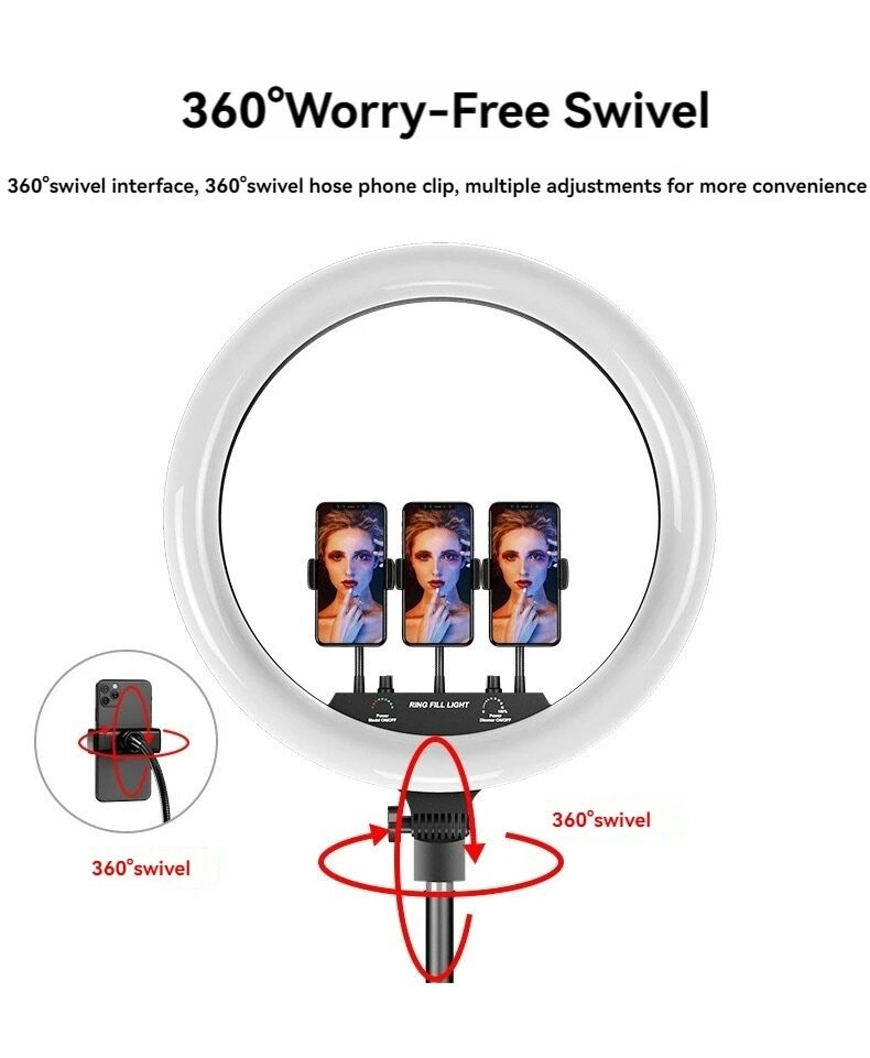 16 inch RGB ring light