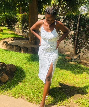 Women's summer sundress with straps