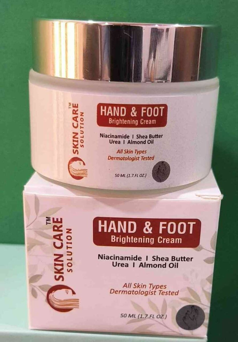 Skin Care Solution Hand Foot Brightening Cream