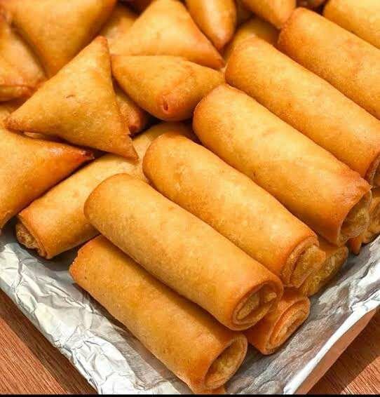 Chicken Rolls/ Samosa pack of