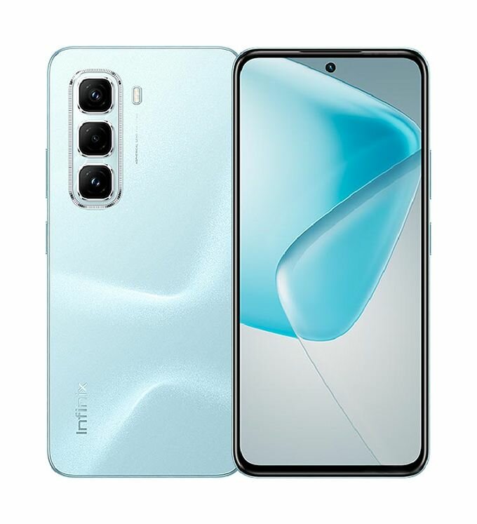 Infinix hot 50 pro glacier blue