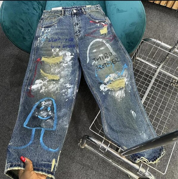 Jeans street art unisex