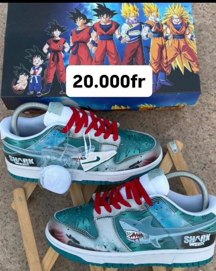 Baskets personnalisées artistiques