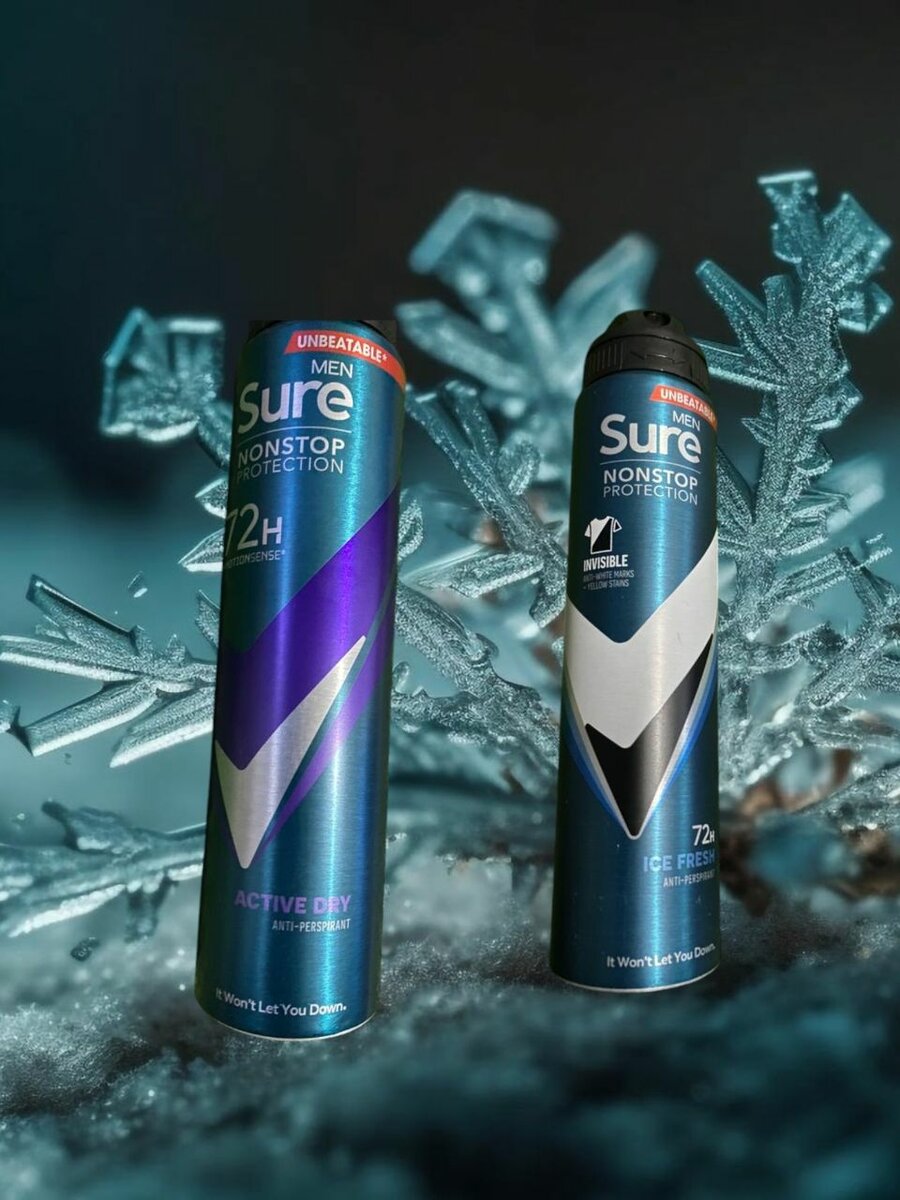 SURE MEN DEODORANT SPRAY [72HRS]