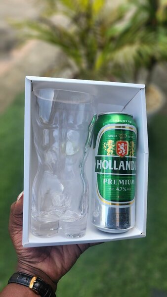 Set de Bière avec Verre Unique