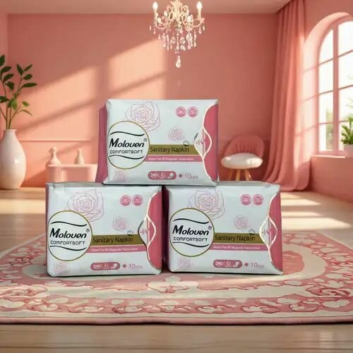 Serviettes hygiéniques Moloven ultra-douces
