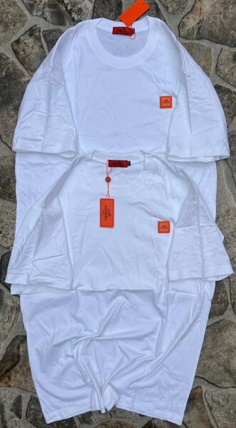 T-shirt blanc unisexe coton