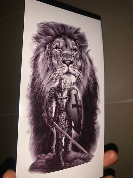 Poster de Chevalier et Lion