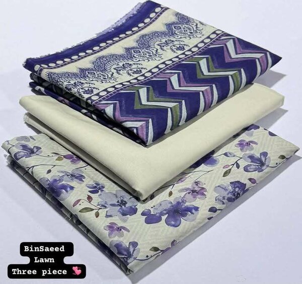 Bin saeed printed lawn