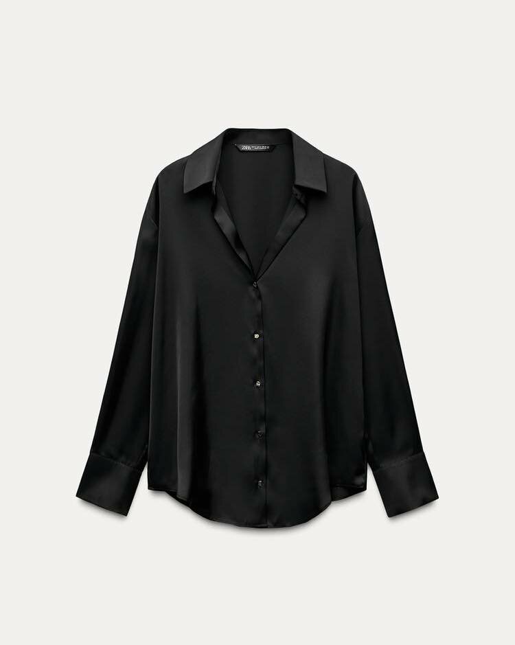Zara Satin Shirt 