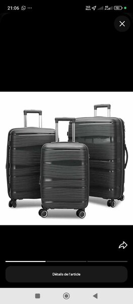 Set de Valises Rigides