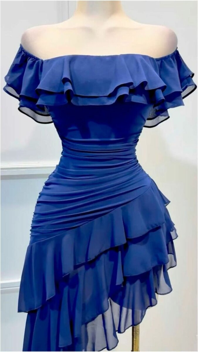 Robe élégante plissée