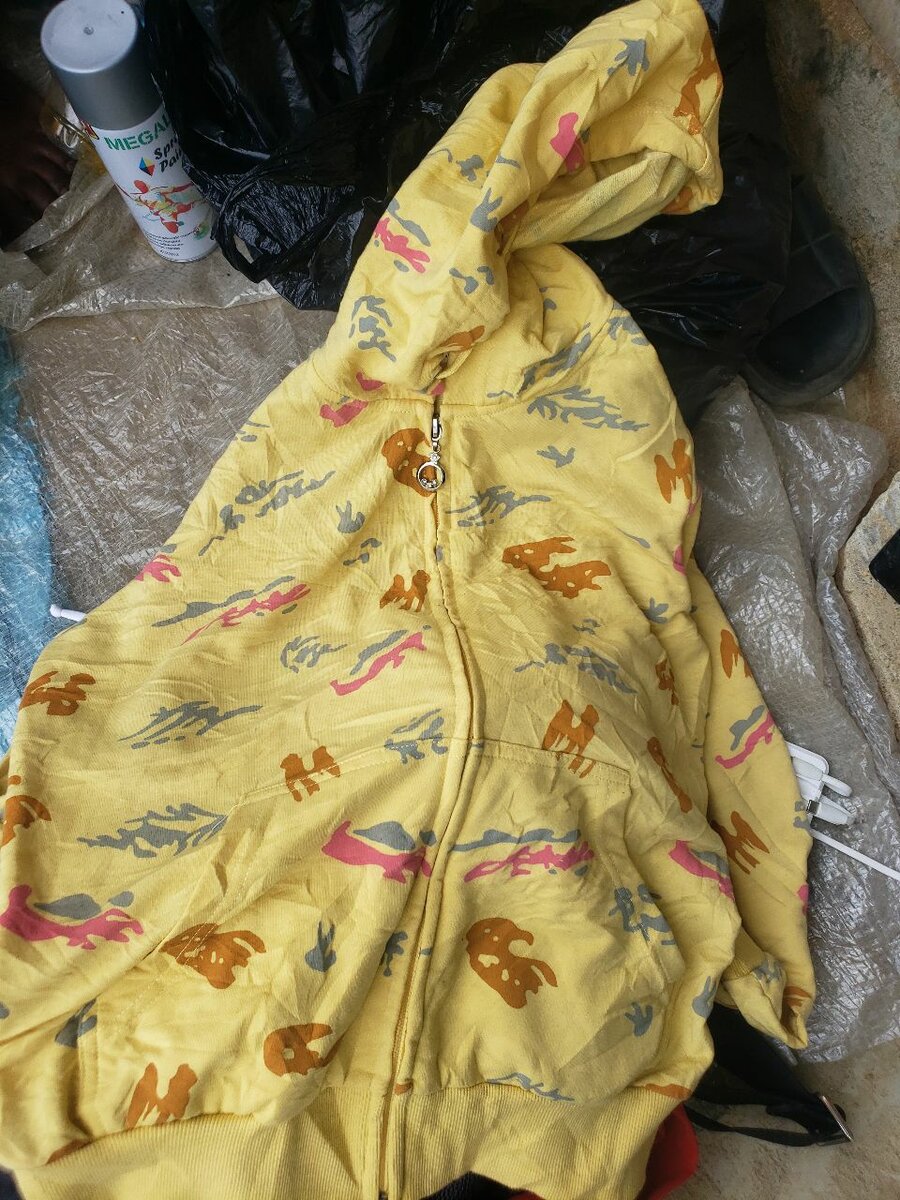 Veste rouge moderne unisexe