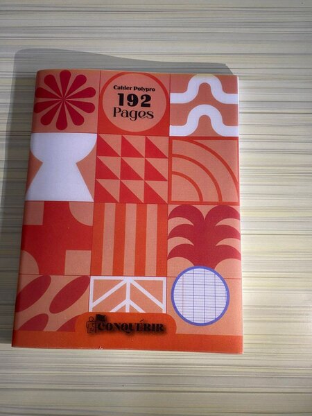 Cahier conquérant 200p