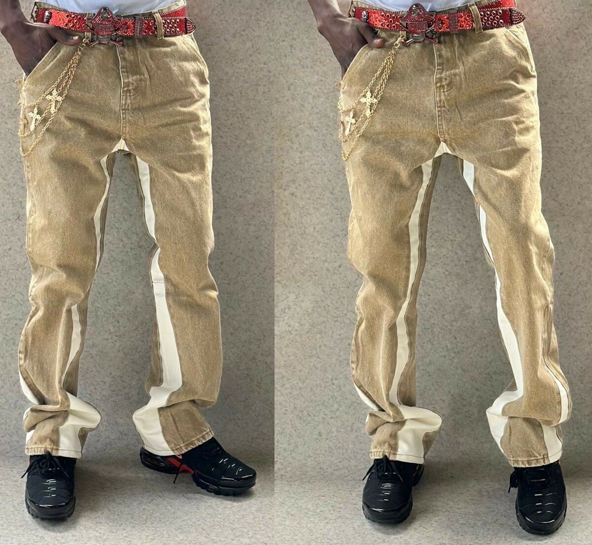 Jeans hommes tendance streetwear