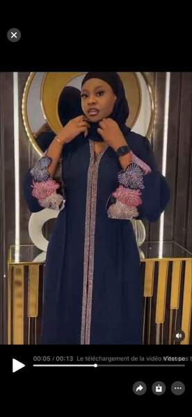 Robe Abaya Élégante