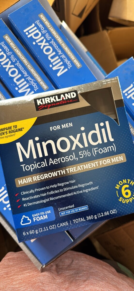 KIRKLAND FOAM (6 bottles)