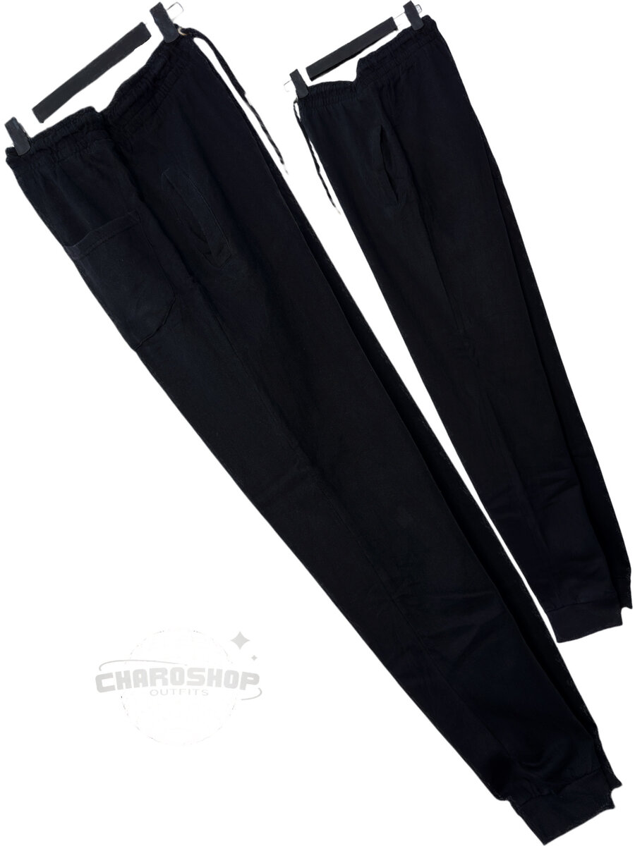 Pantalon de jogging noir pour homme