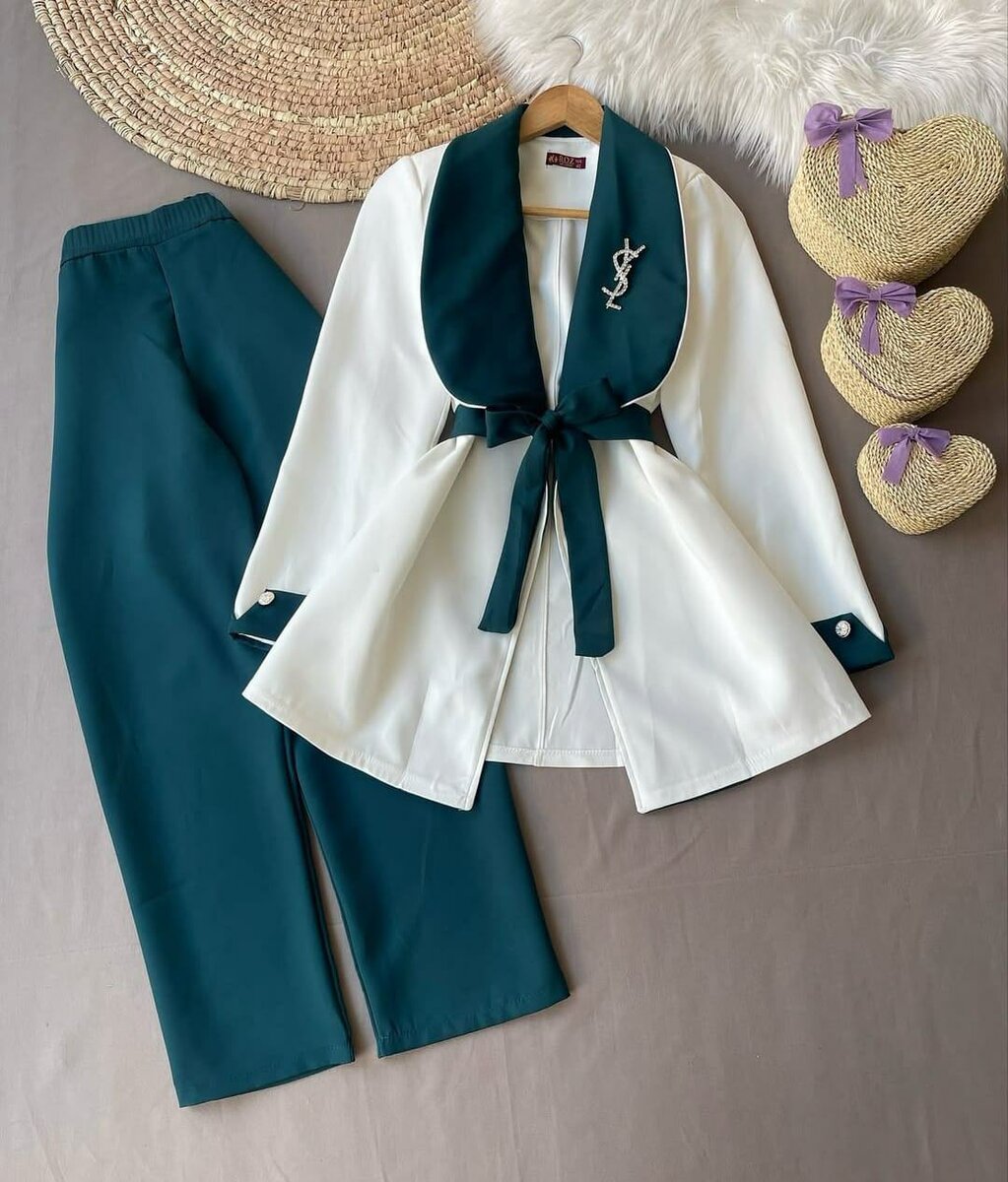 Ensemble Élégant Femmes Deux-Pièces