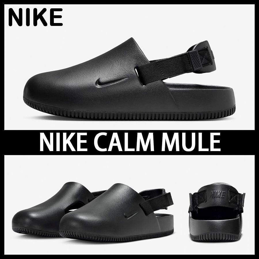 Mules Nike Calm  Noir