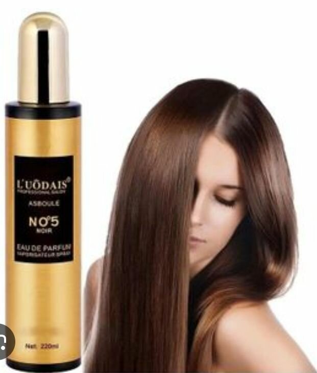 Spray parfum cheveux brillance