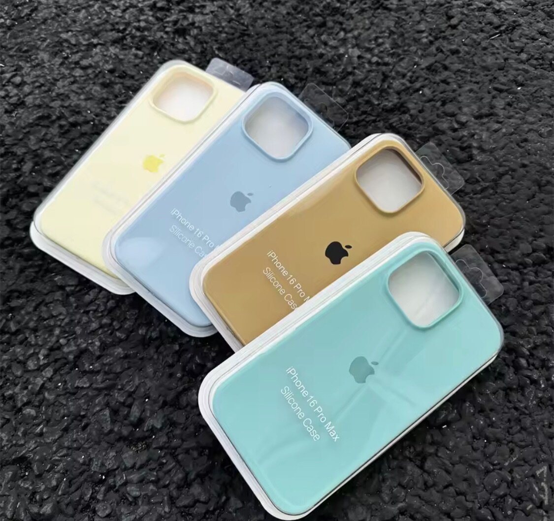 Coque en silicone pour iPhone 14