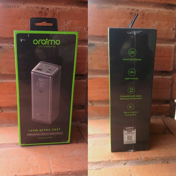 Oraimo Powerjet130  Laptop & phone powerbank