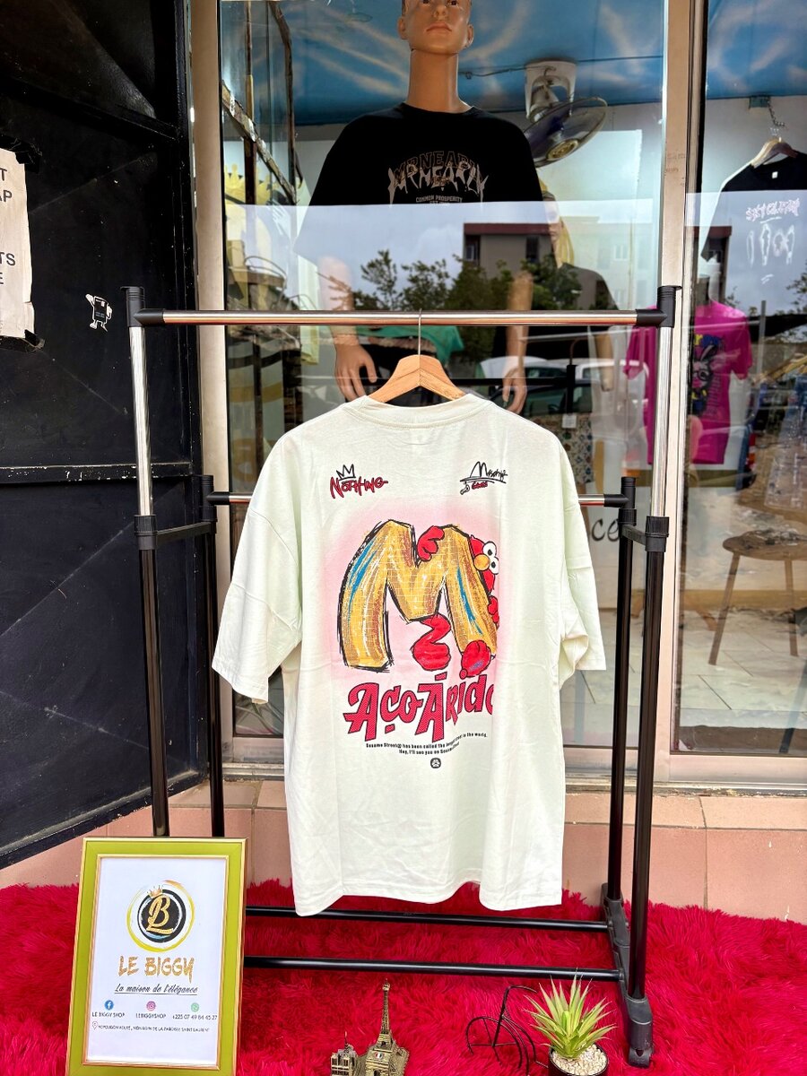 T-shirt unisexe imprimé créatif