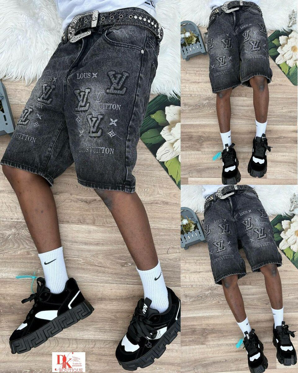 Shorts en jean tendance homme