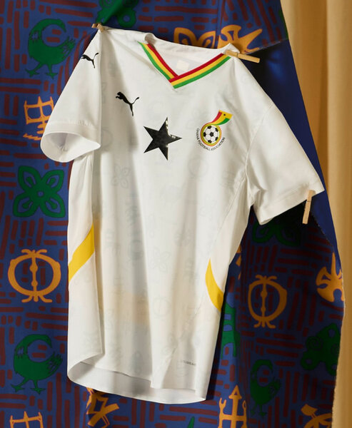 Maillot de football Ghana blanc