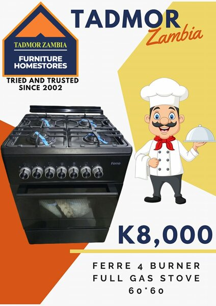 Gas stove FERRE, size 60*60